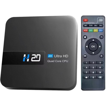 TV Box Android 10 2 GB RAM 16 GB ROM Allwinner H313 Quad Core Arm Cortex A53 Mali-450MP2 Toma de Carga decodificación de vídeo