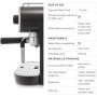 Gaggia Cafetera manual Carezza Deluxe RI8525/01 para café molido y cápsulas, 230 V, 50 Hz, 1900 W, gris/negra