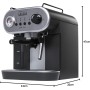 Gaggia Cafetera manual Carezza Deluxe RI8525/01 para café molido y cápsulas, 230 V, 50 Hz, 1900 W, gris/negra