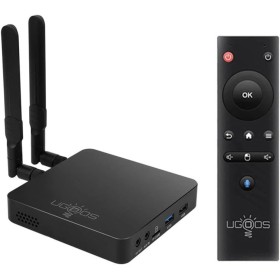 Ugoos AM6B Plus TV Box Amlogic S922X-J Android 9.0 DDR4 4GB RAM 32GB ROM WiFi6 1000M Ethernet USB 3.0 BT5.0 4K H.265 HDR TV Box