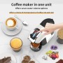KOTLIE EM-308A Máquina de Café de Cápsulas 5 en 1, que Permite la Extracción en Frío y Caliente, la Temperatura y el Volumen de