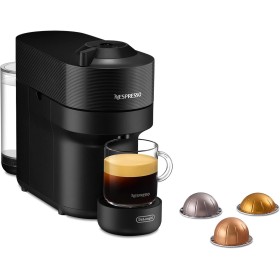 Nespresso De'Longhi Vertuo Pop ENV90.B, Cafetera Automática, Máquina de Café de Cápsulas Desechables, 4 Tamaños de Taza,