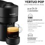 Nespresso De'Longhi Vertuo Pop ENV90.B, Cafetera Automática, Máquina de Café de Cápsulas Desechables, 4 Tamaños de Taza,
