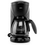 Braun KF 560 Cafetera eléctrica con Sistema OptiBrew, 1100 W, 35 dB, acero inoxidable, 10 tazas, negro