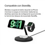 Belkin cargador inalámbrico 3 en 1 BoostCharge PRO con MagSafe, para Apple Watch y AirPods (carga magnéticamente modelos de