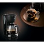 Braun KF 560 Cafetera eléctrica con Sistema OptiBrew, 1100 W, 35 dB, acero inoxidable, 10 tazas, negro