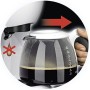 Braun KF 560 Cafetera eléctrica con Sistema OptiBrew, 1100 W, 35 dB, acero inoxidable, 10 tazas, negro