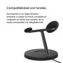 Belkin cargador inalámbrico 3 en 1 BoostCharge PRO con MagSafe, para Apple Watch y AirPods (carga magnéticamente modelos de