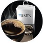 Braun KF 560 Cafetera eléctrica con Sistema OptiBrew, 1100 W, 35 dB, acero inoxidable, 10 tazas, negro