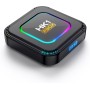 CHROX Android TV Box 13.0, HK1 RBOX K8 Smart 4GB 128GB, RK3528 Chip Con Soporte 2.4G/5.8G Wifi6 1000M Ethernet LAN Bluetooth 5.0