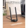BrosTrend AX1800 Adaptador WiFi 6 Linux para Ubuntu, Mint, Debian, Kubuntu, Mate, Zorin, PureOS, Windows 11/10, Largo Alcance