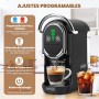 Magician1 Mini 5en1 Cafetera Cápsulas para Nespresso Original, Dolce Gusto, Lavazza A Modo Mio, ESE 44 y Café Molido, 20 Bares,