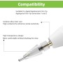 Puntas para Apple Pencil, 8 Pack Apple Pencil de 1ª/2ª generación, Puntas de lápiz de 0.78 mm, Accesorios de Protección, Puntas