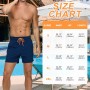 Vorvowry Bañador Hombre Secado Rapido Respirable Traje de Baño Estampado Ligero Boxer Calzones Bano para Natacion Playa Surf de