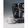 Ariete 1388-30 1388/31 CAFETERA Espresso Negra Cafe Retro, 900 W, 2 Cups, Plástico, Rojo