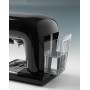 Ariete 1388-30 1388/31 CAFETERA Espresso Negra Cafe Retro, 900 W, 2 Cups, Plástico, Rojo
