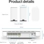Linksys Sistema de Malla Wi-Fi de Doble Banda Velop Micro 6, Router Wi-Fi 6, Velocidad de hasta 3 Gbps, Alcance de 465 sq,
