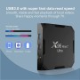 X96 Max Plus Ultra TV Box Android 11 Amlogic S905X4 4 GB 32 GB soporte AV1 8 K Dual WiFi BT con teclado i8