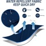 Vorvowry Bañador Hombre Secado Rapido Respirable Traje de Baño Estampado Ligero Boxer Calzones Bano para Natacion Playa Surf de