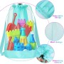 Bolsa Juguetes Playa, 3 PCS Bolsa Playa Juguetes, Bolsa Grande de Malla para Juguetes de Playa, Mochila Antiarena Infantil,