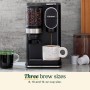 Cuisinart Cafetera One Cup Grind And Brew | Café en grano en taza, monodosis | Molinillo cónico | Ajuste la intensidad del café,