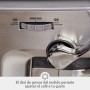 Sage Barista Express Impress - Cafetera Profesional con Espumador de Leche Manual, Sal Marina