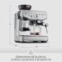 Sage Barista Express Impress - Cafetera Profesional con Espumador de Leche Manual, Sal Marina