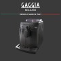 Gaggia HD8749/01 Naviglio Black, Cafetera Automática, para Espresso y Cappuccino, Café en Grano, 15 bares, 1850W, Negro, 100%