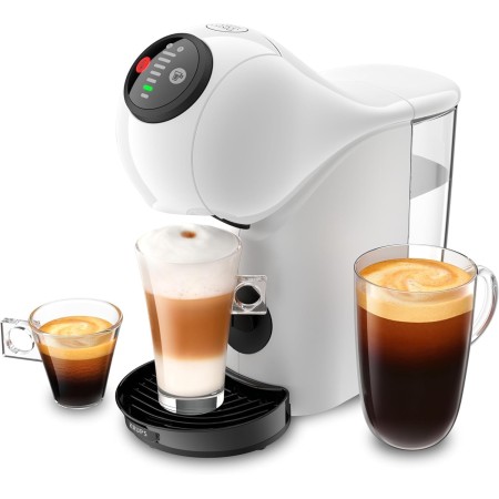 Krups Nescafé Dolce Gusto Genio S, cafetera con cápsulas para bebidas frías y calientes, Depósito de agua de 0.8 L, modo Eco,