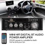 Etlephe Amplificador Audio, Amplificador HiFi, 600W Amplificador Estéreo Bluetooth 5.0,12V 220V 2 Canales, Pantalla LCD, Alta