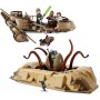 LEGO Star Wars: El Retorno del Jedi Esquife del Desierto y Fosa del Sarlacc de Juguete con Minifiguras de Luke Skywalker, Han