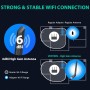 VENTION USB WiFi Antena para PC, AC600 Adaptador WiFi + Bluetooth 5.0, Dual Band 2,4 GHz/ 5 GHz, con Antena Inalámbrica de 6