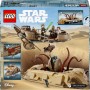 LEGO Star Wars: El Retorno del Jedi Esquife del Desierto y Fosa del Sarlacc de Juguete con Minifiguras de Luke Skywalker, Han
