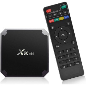 X96 Mini Android TV Box 4K 2GB/16GB - Reproductor multimedia de transmisión continua con Amlogic S905W2 Quad Core Chipset de 64