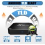 X96 Mini Android TV Box 4K 2GB/16GB - Reproductor multimedia de transmisión continua con Amlogic S905W2 Quad Core Chipset de 64
