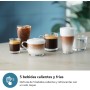 Philips Serie 3300 Cafetera Superautomática - Sistema de leche LatteGo, 6 tipos de cafe, pantalla táctil, SilentBrew, Molinillo