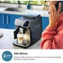 Philips Serie 3300 Cafetera Superautomática - Sistema de leche LatteGo, 6 tipos de cafe, pantalla táctil, SilentBrew, Molinillo