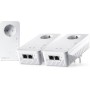 devolo 8831 Magic 2 WiFi 6 Multiroom Kit, adaptador powerline WiFi - hasta 2.400 Mbps, conexión WiFi de malla, LAN Gigabit 4X,