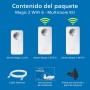 devolo 8831 Magic 2 WiFi 6 Multiroom Kit, adaptador powerline WiFi - hasta 2.400 Mbps, conexión WiFi de malla, LAN Gigabit 4X,