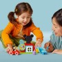 Lego Duplo | Disney Casa y Coche de Mickey Mouse de Juguete, Juego Educativo para Clasificar por Colores, Juguetes Montessori