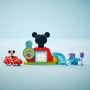 Lego Duplo | Disney Casa y Coche de Mickey Mouse de Juguete, Juego Educativo para Clasificar por Colores, Juguetes Montessori