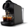 Philips l'Or Barista Sublime Cafetera de Cápsulas, Gris Cachemir, Reconocimiento de Cápsula Doble, 1 o 2 Tazas, Bandeja de Goteo