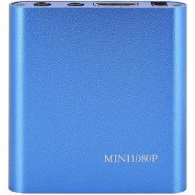 Reproductor Multimedia1080P, Diseño Compacto y Portátil, Admite Vídeo MKV y Películas BLU-Ray, con Control Remoto (100-240V)