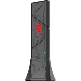 ASUS ROG USB-BE92 - Adaptador USB WiFi 7 BE6500 tribanda, Banda de 6 GHz, Compatible con 4096-QAM, Funcionamiento multienlace