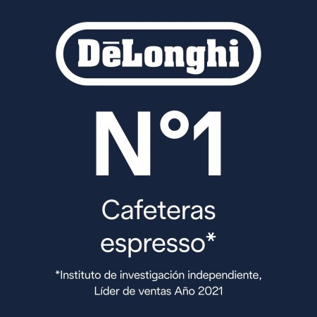 De'Longhi Dinamica Plus ECAM382.70.B, Máquina Automática de Café en Grano, Máquina Cappuccino con LatteCrema Hot, Cafetera
