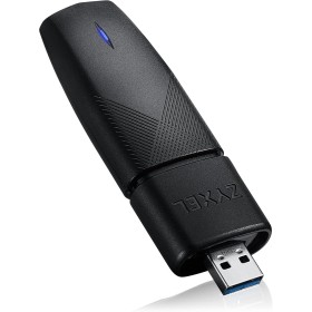Zyxel Memoria USB WiFi 6 AX1800 – Compatible con MU-MIMO, OFDMA para una Experiencia de Red sin retrasos. Seguridad Avanzada
