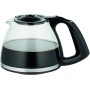 Moulinex FG360D11 Cafetera de goteo, 1000 W, 1.25 L, color negro y rojo