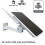 Sirxlevcy Enrutador Solar 4G de 6W, Repetidor WiFi, Enrutador 4G con Energía Solar, una Máquina, Resistente Al Agua IP66