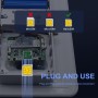 Sirxlevcy Enrutador Solar 4G de 6W, Repetidor WiFi, Enrutador 4G con Energía Solar, una Máquina, Resistente Al Agua IP66