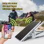 Sirxlevcy Enrutador Solar 4G de 6W, Repetidor WiFi, Enrutador 4G con Energía Solar, una Máquina, Resistente Al Agua IP66